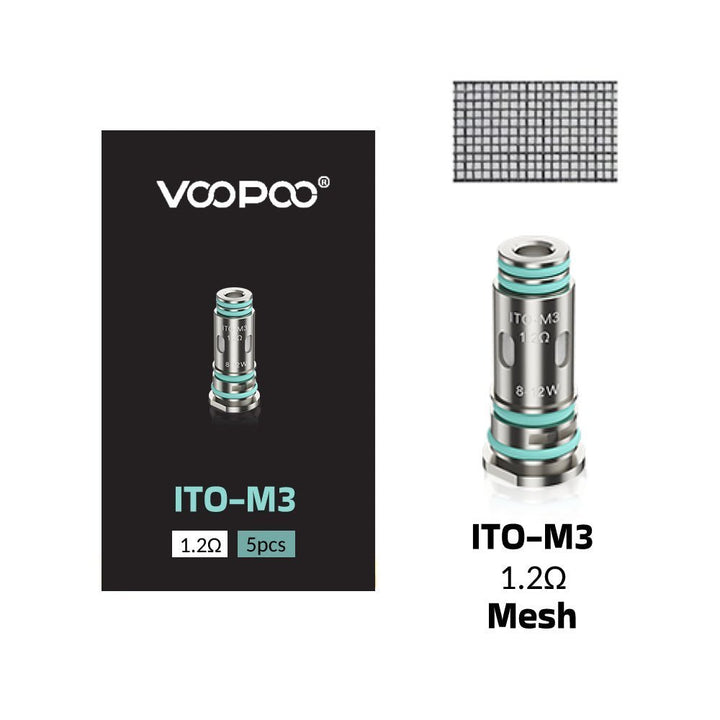 VooPoo ITO Coils-Pack of 5 - koolvapes -