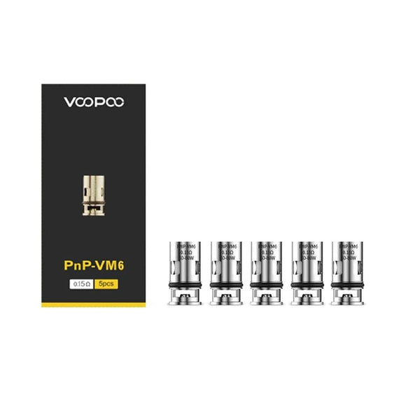 VooPoo PnP Mesh Replacement Coils - Pack of 5 - koolvapes -