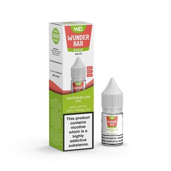 Wundar Bar 6000 Nic Salt 10ml - Box Of 10 - koolvapes - Nic Salt 10ml