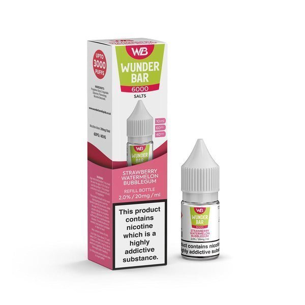 Wundar Bar 6000 Nic Salt 10ml - Box Of 10 - koolvapes - Nic Salt 10ml