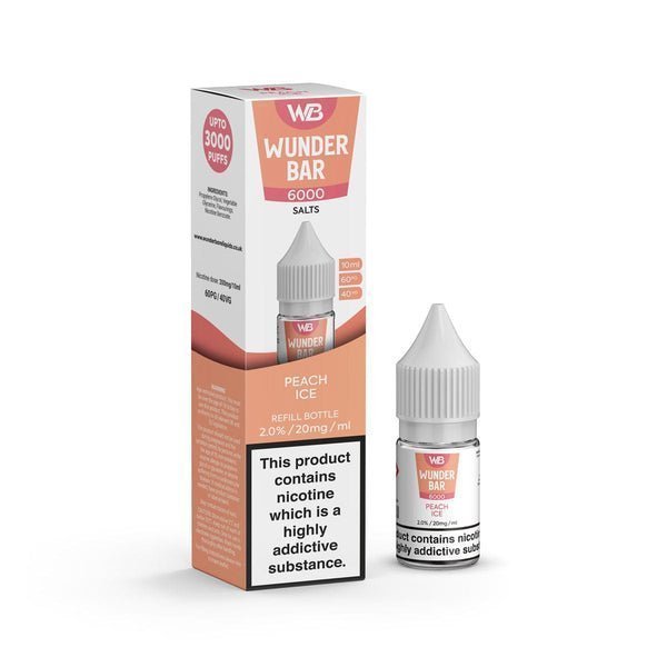 Wundar Bar 6000 Nic Salt 10ml - Box Of 10 - koolvapes - Nic Salt 10ml