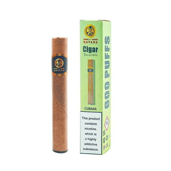 XO Havana Cigar 600 Disposable Vape Puff Pod Box of 10 - koolvapes - 600 Puffs