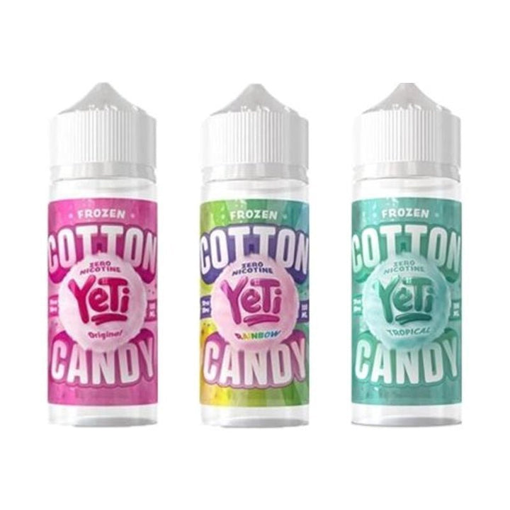 Yeti Cotton Candy 100ML Shortfill - koolvapes - 100ml E-liquids